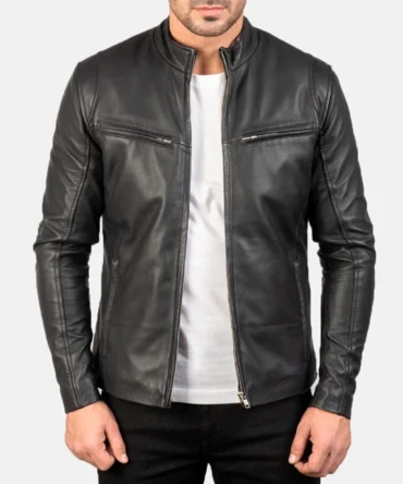 Inferno mens Leather Jacket